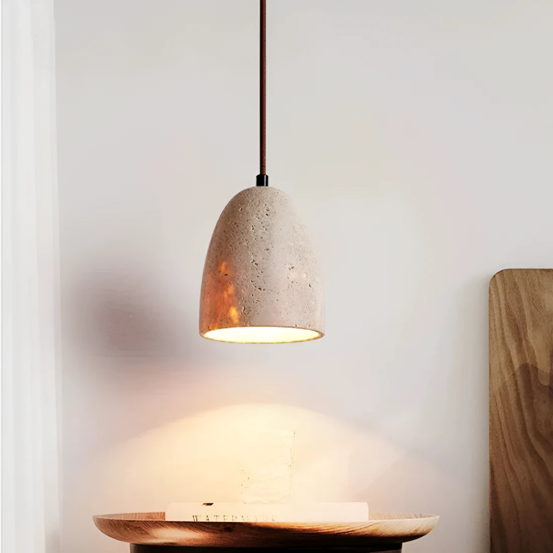 Maliben | Retro Travertine Pendant Lamp