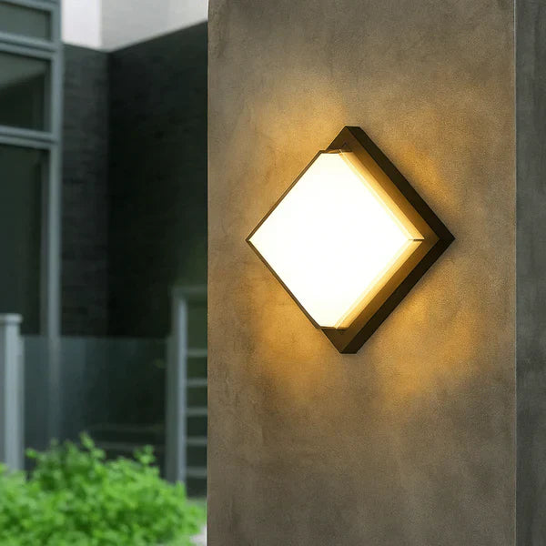 Maliben | Outdoor Wall Light | Waterproof Led Lantern With Pir Motion Sensor | Ideal For Patios, Porches & Walkways