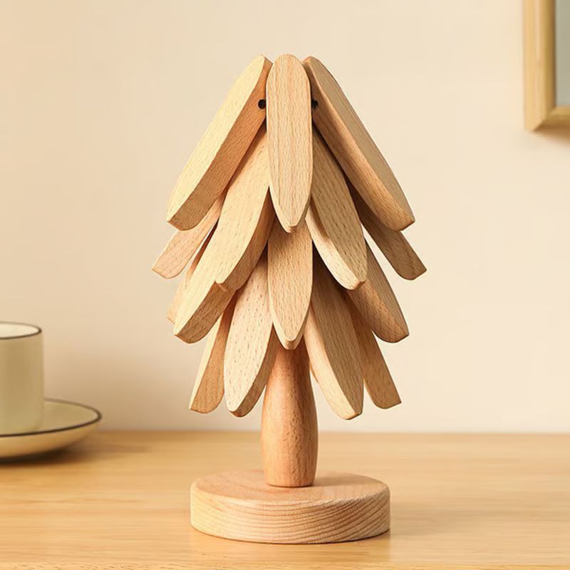 Maliben | High Quality Heat Resistant Natural Wood Placemats And Coasters