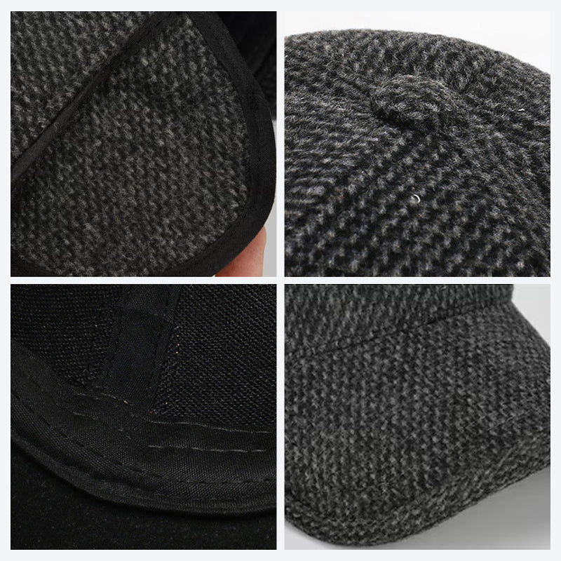 Maliben | Winter Baseball Cap With Ear Protectors