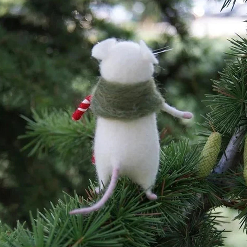 Maliben | Felt Mouse Halloween Ornament