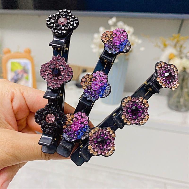 Maliben | Hair Clip With Crystal Flower