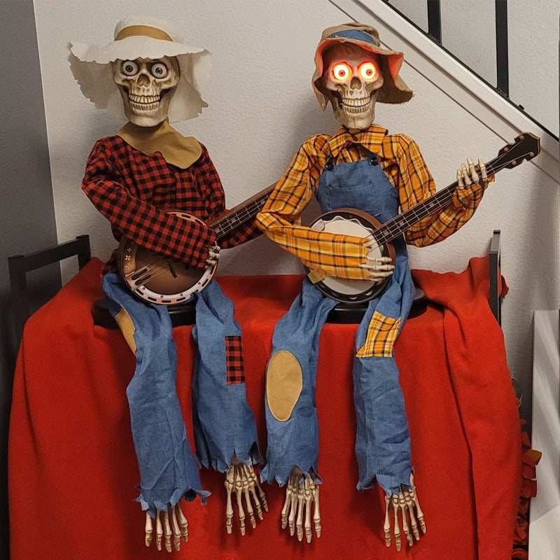 Maliben | Funny Animated Duel Banjo Skeletons