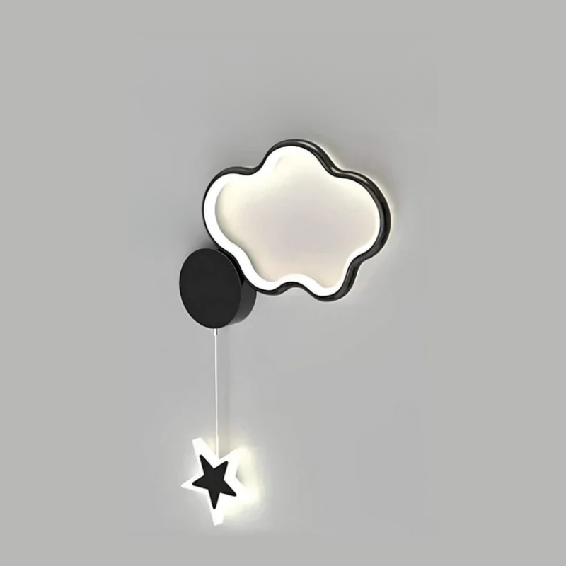 Maliben | Dreamlight | Magical Wall Lamp With Clouds, Stars And Moon