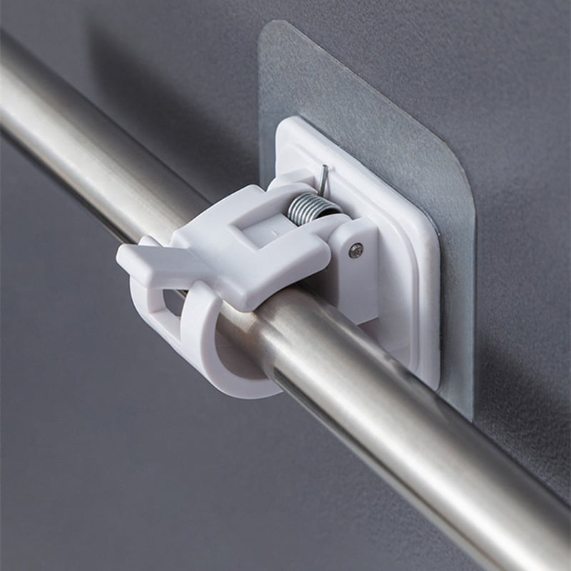 Maliben | Nail-Free Adjustable Curtain Rod Holders(Set Of 2)
