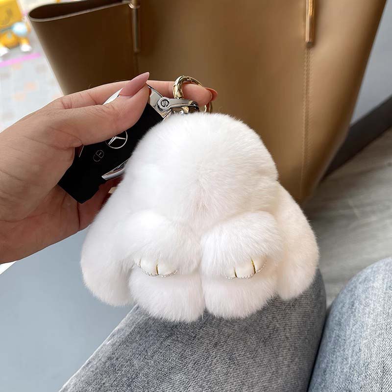 Maliben | Handmade Soft Bunny Pompom Charms(Boxed Edition)