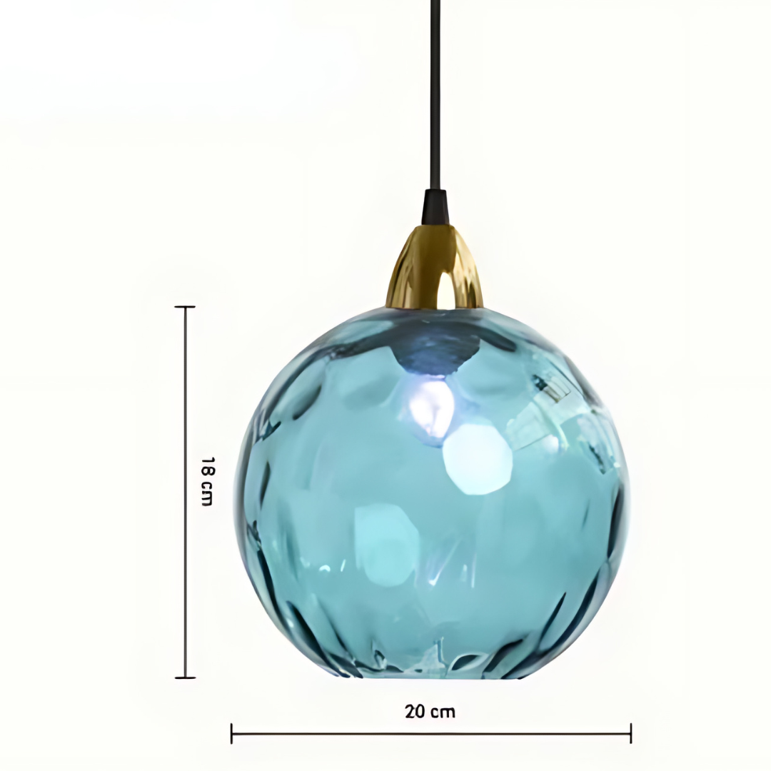 Maliben | Elegant Glass Sphere Pendant Lamp For Luxury Interiors