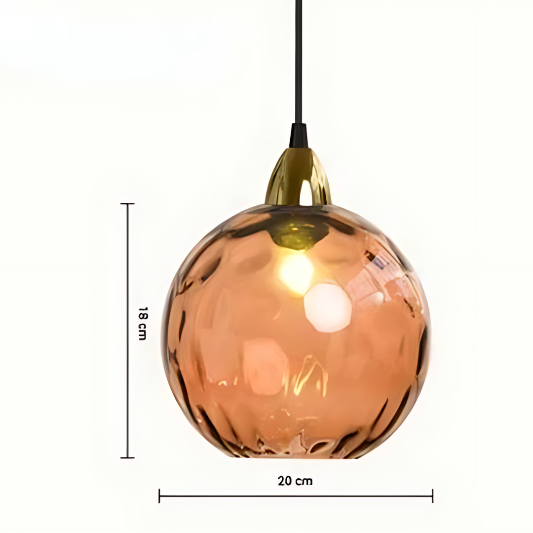Maliben | Elegant Glass Sphere Pendant Lamp For Luxury Interiors
