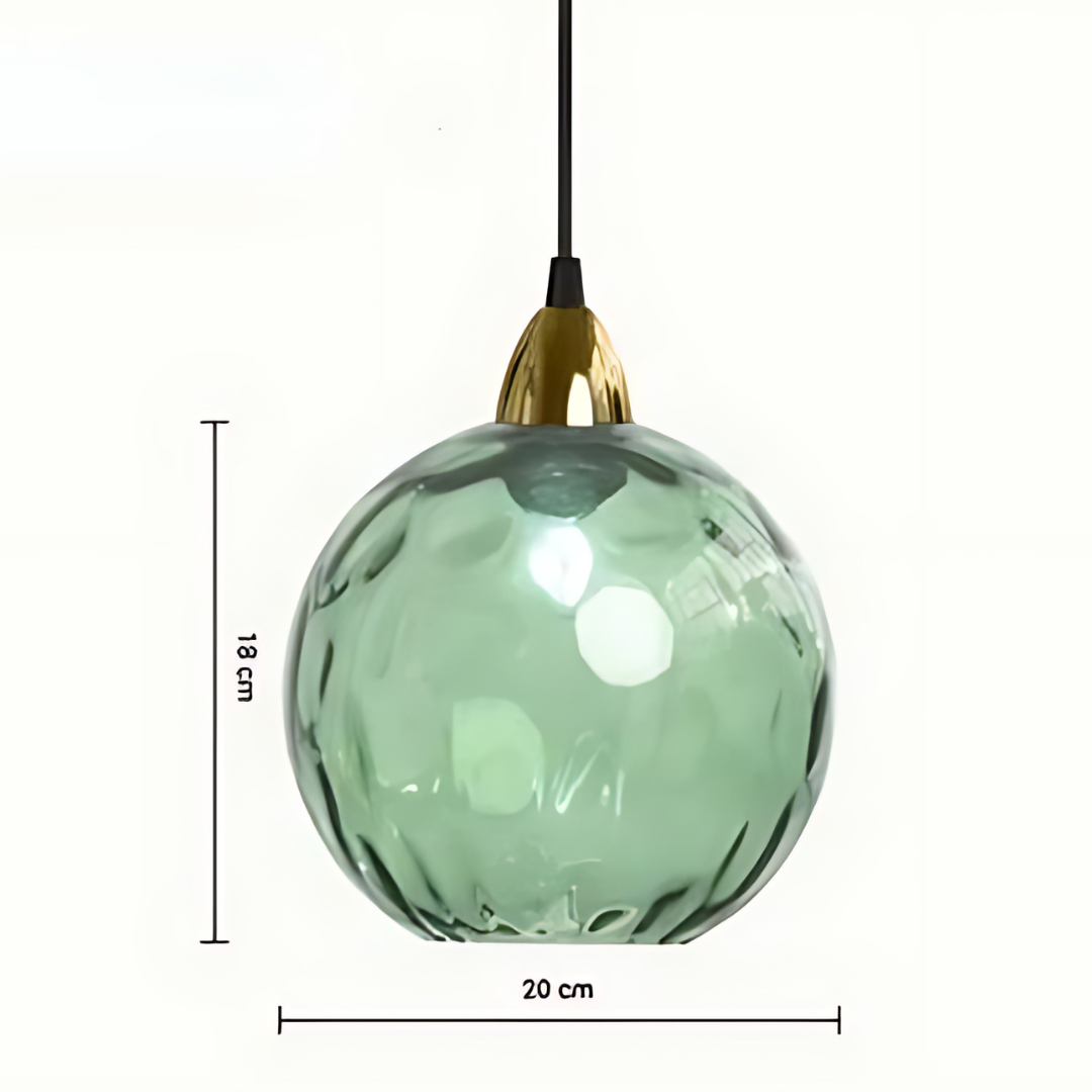Maliben | Elegant Glass Sphere Pendant Lamp For Luxury Interiors