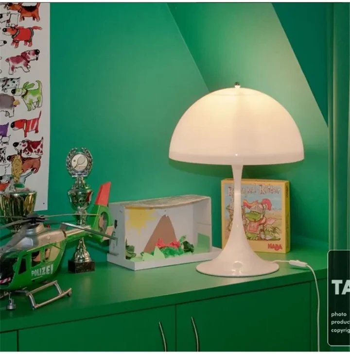 Maliben Retro Danish Table Lamp/ Floor Lamp - Iconic Mushroom Design for Modern Spaces