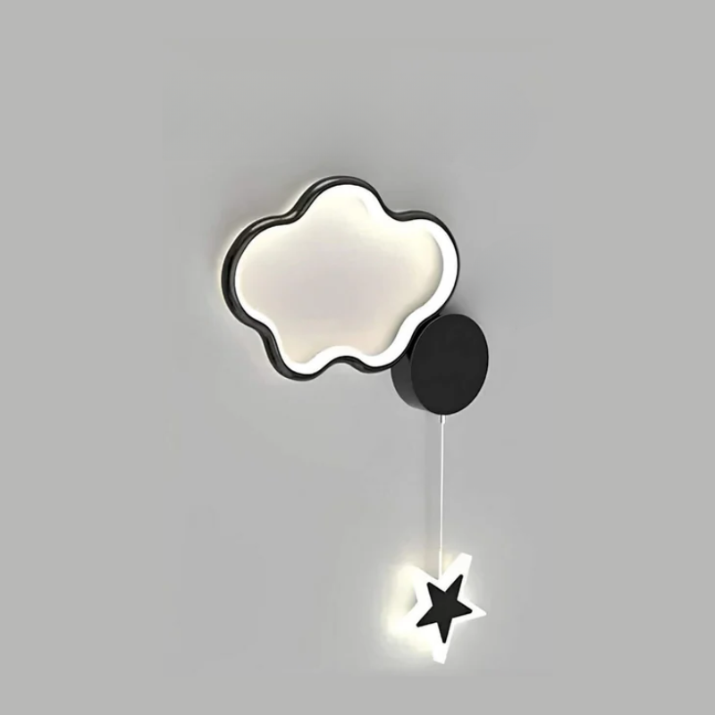 Maliben | Dreamlight | Magical Wall Lamp With Clouds, Stars And Moon