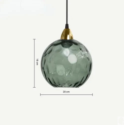 Maliben | Glass Ball Pendant Lamp - Lumisphere