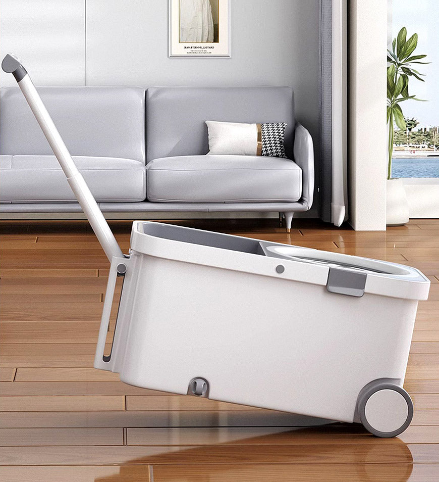 Maliben | 360° Rotatable Mop And Bucket Set With Wringing System F63