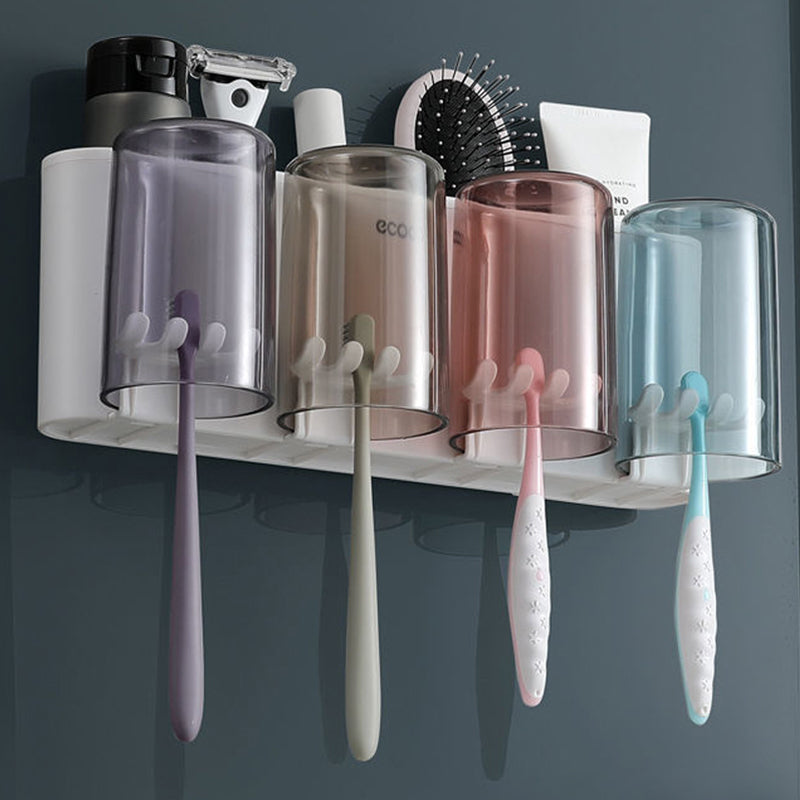 Maliben Gap-free toothbrush holder