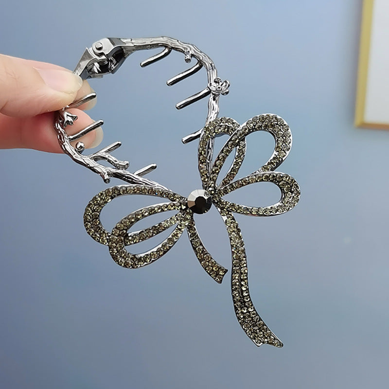 Maliben | Bow Knot Light-Luxury-Hairpin