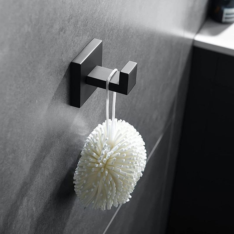 Maliben | 7-Piece Bathroom Accessory Set Made Of Stainless Steel With Paper Holder/Robe Hook/Towel Ring Bar