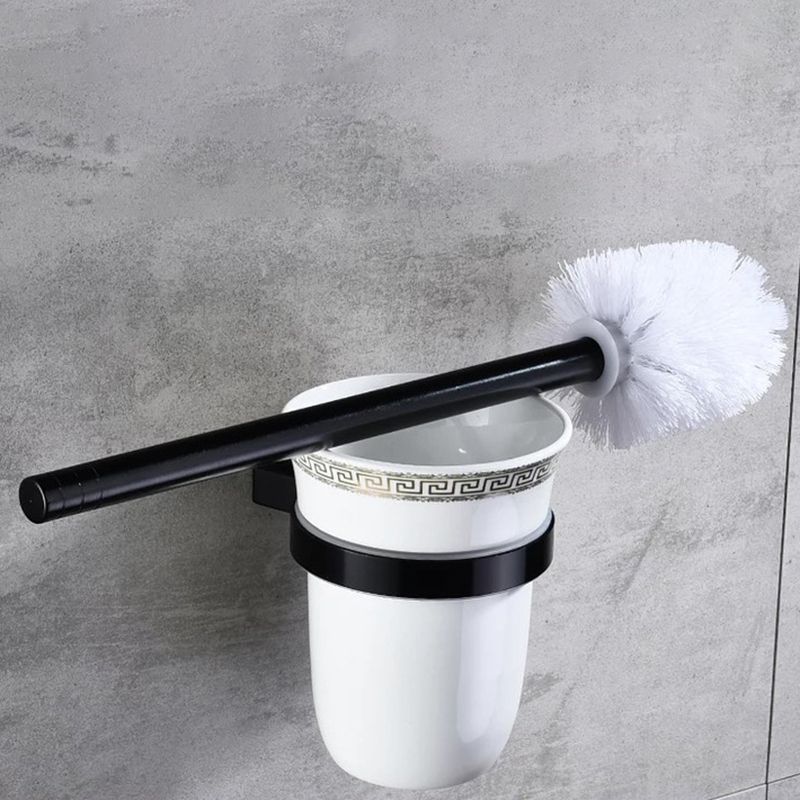 Maliben | Modern 5/6-Piece Bathroom Accessory Set With Bathroom Shelf/Robe Hooks/Towel Bar