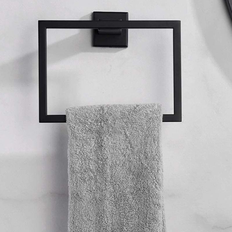 Maliben | 7-Piece Bathroom Accessory Set Made Of Stainless Steel With Paper Holder/Robe Hook/Towel Ring Bar