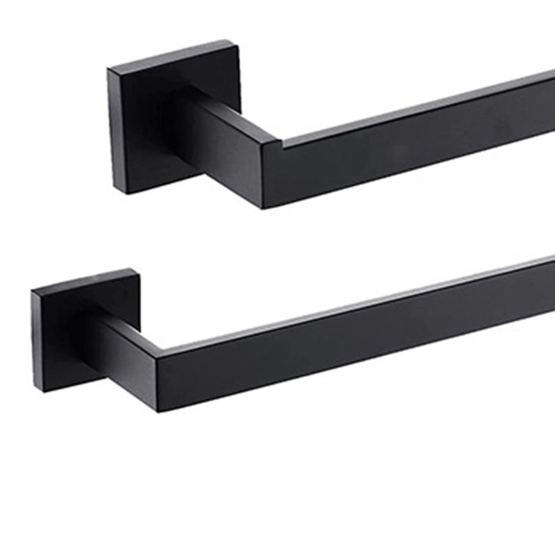 Maliben | 7-Piece Bathroom Accessory Set Made Of Stainless Steel With Paper Holder/Robe Hook/Towel Ring Bar