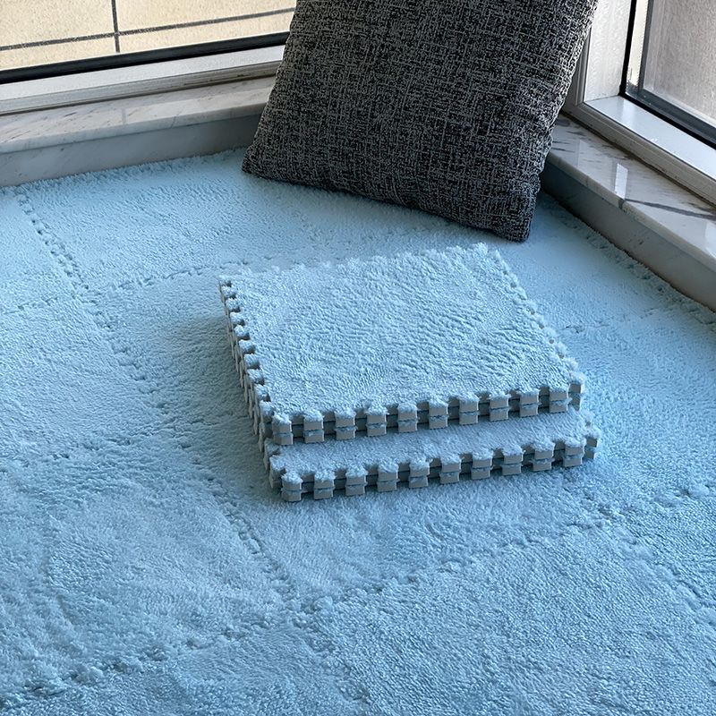 Maliben | Modern Carpet Tiles Level Loop Plug-In System Square Bedroom Carpet Tiles