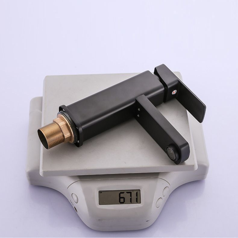 Maliben | Industrial Bathroom Faucet Stainless Steel Lever Handles With Water Hose Sink Faucet