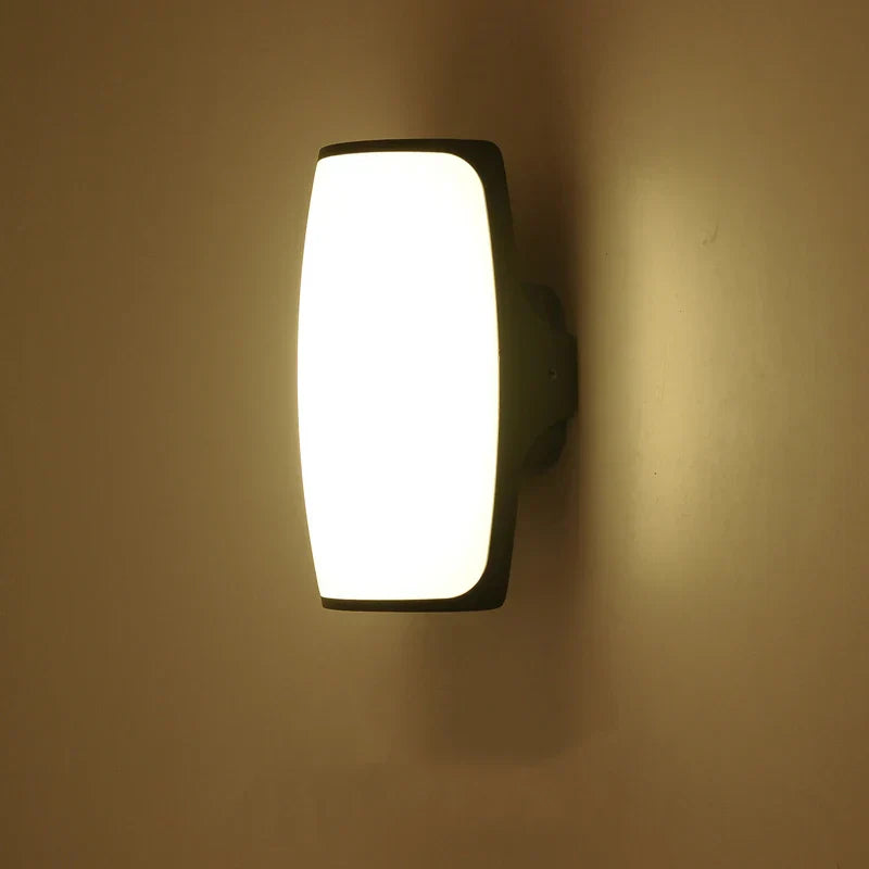 Maliben | Outdoor Wall Lamp Led Waterproof Ip65 Black Modern
