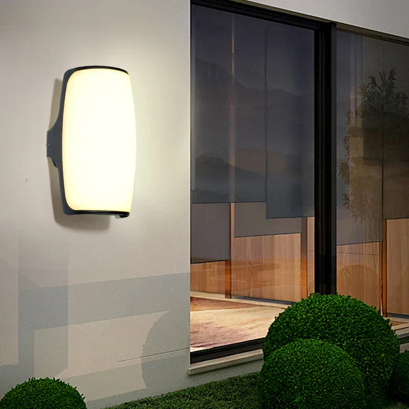 Maliben | Outdoor Wall Lamp Led Waterproof Ip65 Black Modern