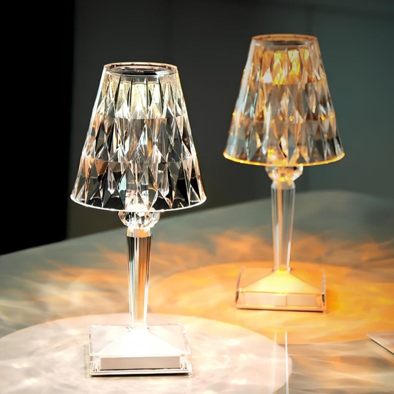 Maliben | Crystal Table Lamp With Touch Control - Lumecrystal