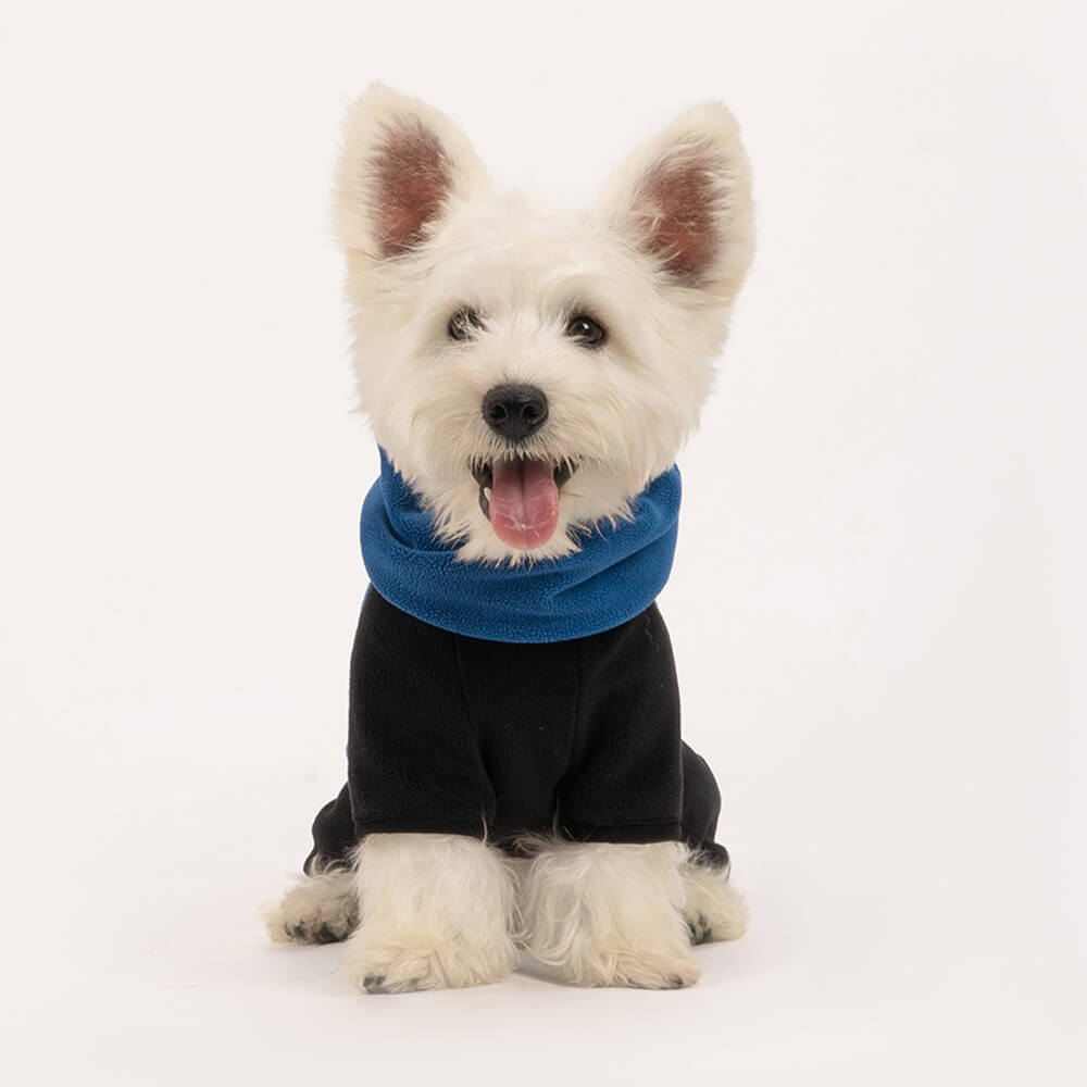 Maliben | Full Protection Polar Fleece Dog Overall with Removable Collar