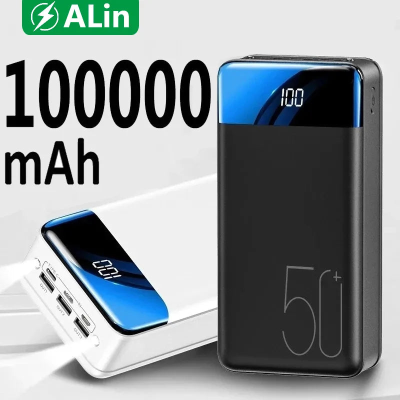 Maliben | Voltaro 50000 Mah Powerbank Fast Charging For Laptop, Tablet, Smartphone Compact Powerful