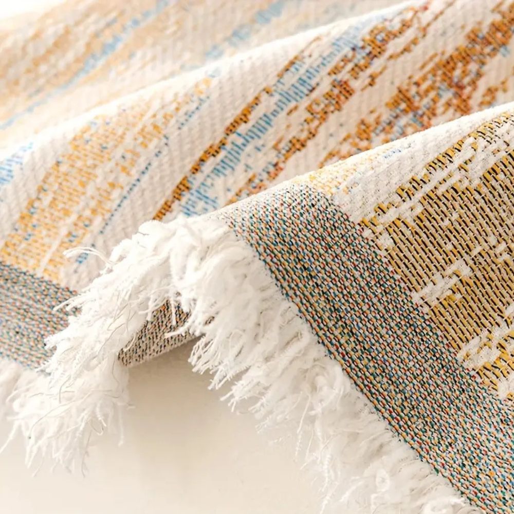 Maliben | Serene Stripes Sofa Cover