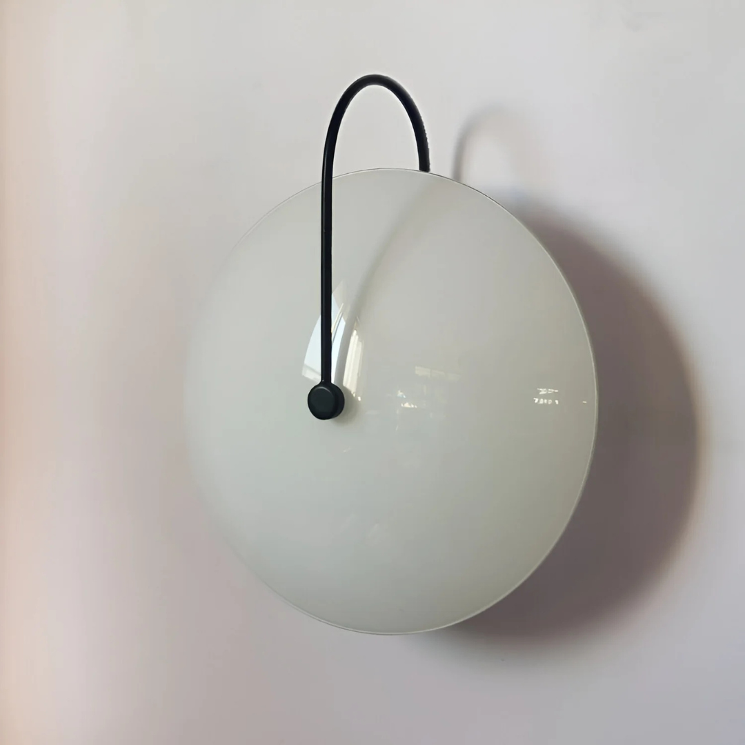 Maliben | Scandinavian Round Glass Wall Lamp