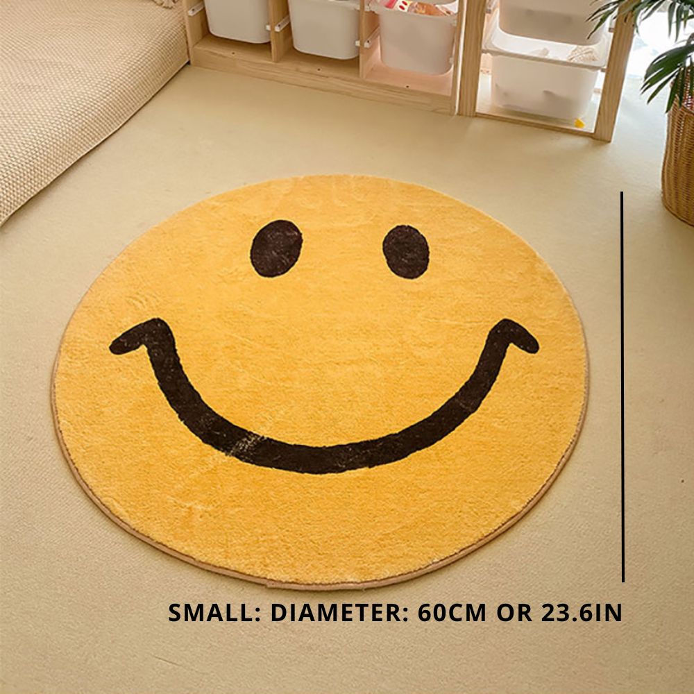 Maliben | Smiley Face Rug