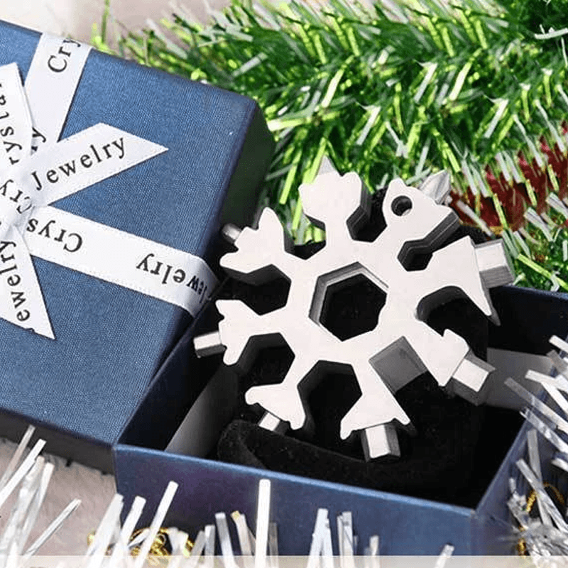 Maliben | š„Saker 18-In-1 Stainless Steel Snowflake Multitool