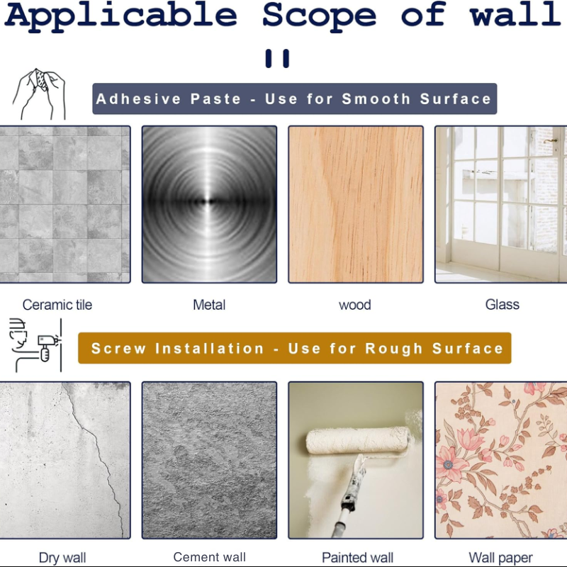 Maliben | Freedomgrip — Stylish Support Without DrillIng For Worry-Free Walls And Wow Effect in Minutes