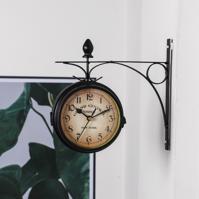 Maliben | Double-sided EuroElegance wall clock