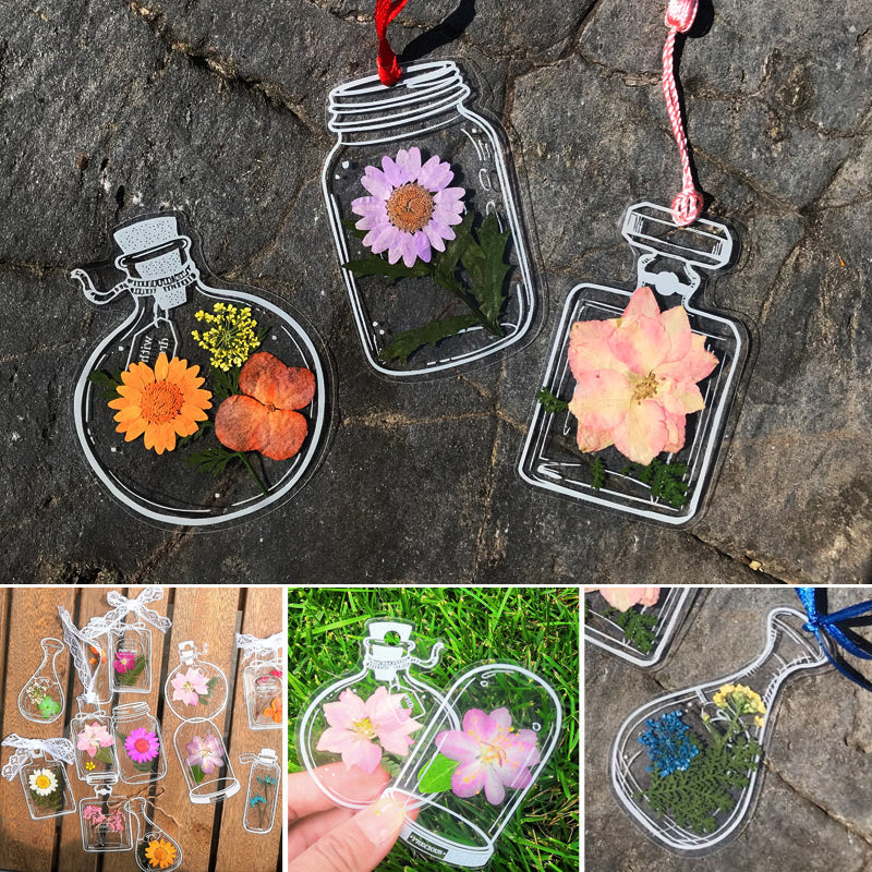 Maliben | Transparent Dried Flower Bookmark