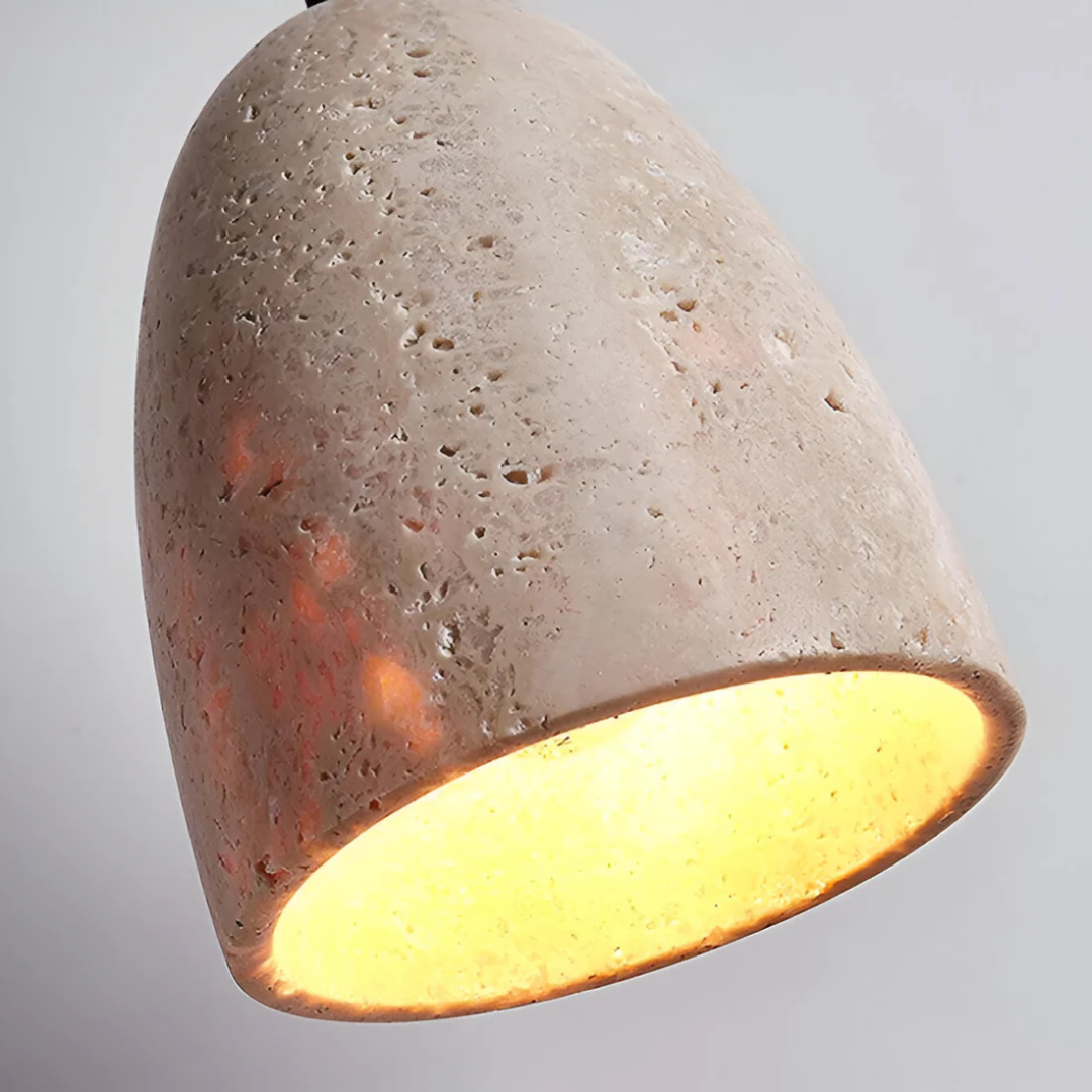 Maliben | Retro Travertine Pendant Lamp