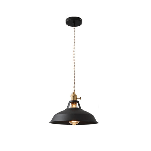 Maliben | Vintage Pastel Pendant Lamp - Metallic Elegance - Soft Ambiance