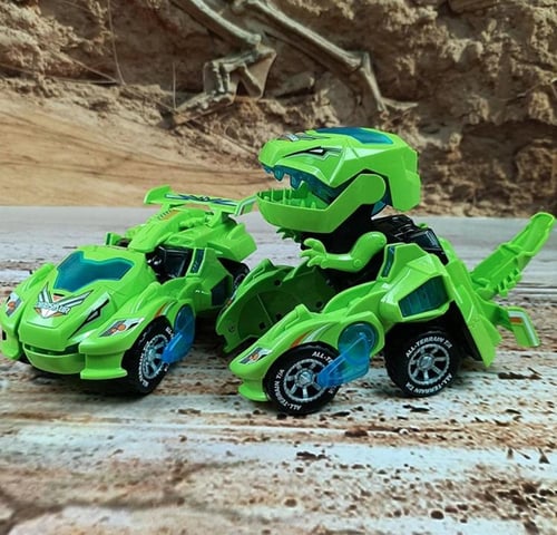 Maliben | Transforming Dinosaur Toy Car | Best Automatic Transformer Toy Car - Stimulates Creative Play