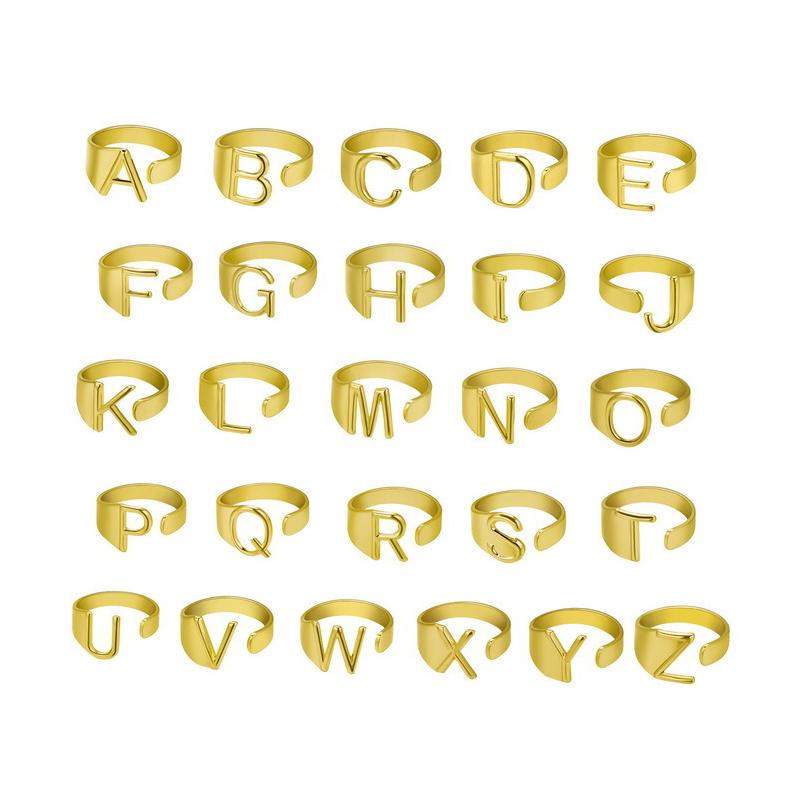 Maliben | Initial A-Z Letter Ring