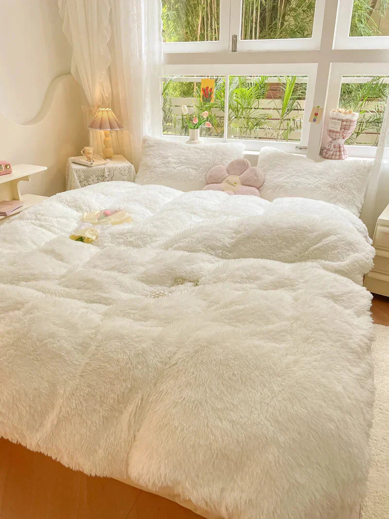 Maliben | Fluffcandy - Luxury Long-Haired Duvet Cover For Winter Warmth