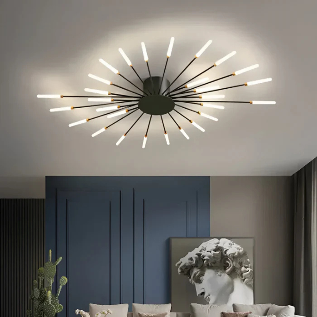 Maliben | Luxury Led Ceiling Lamp | Stylish Ceiling Fixture For Living Room