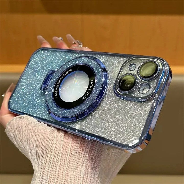 Maliben | Glitter Magnetic Ring Stand Phone Case