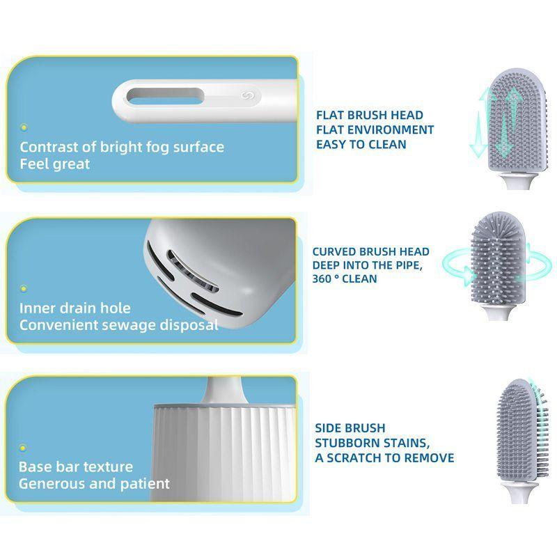 Maliben | Upgraded Full Range Toilet Brush