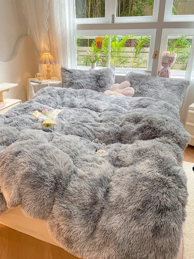 Maliben | Candy Color Soft Duvet Cover - Fluffcandy