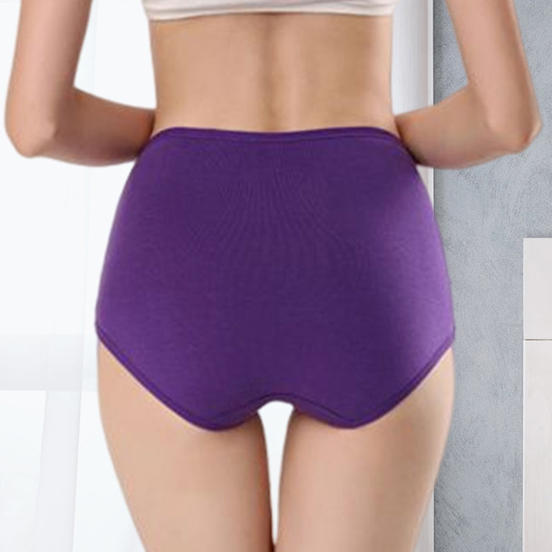 Maliben | Women's High Waist Cotton Underwear