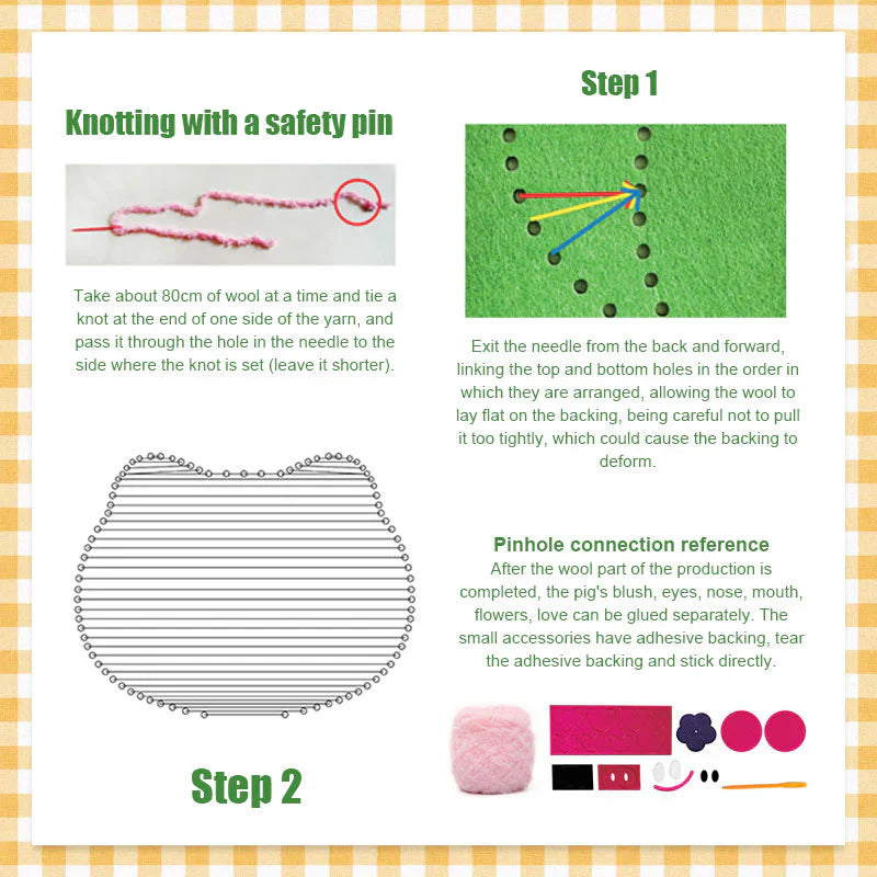 Maliben | Diy Embroidery Doll Kit For Kids — Unleash Playful Creativity And Pride In Little Hands!