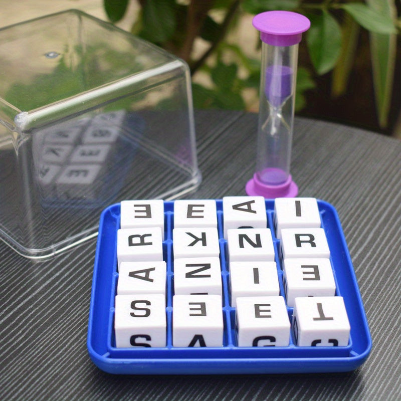 Maliben | Wordquest | Family Fun - Boggle Board Game For Family And Friends
