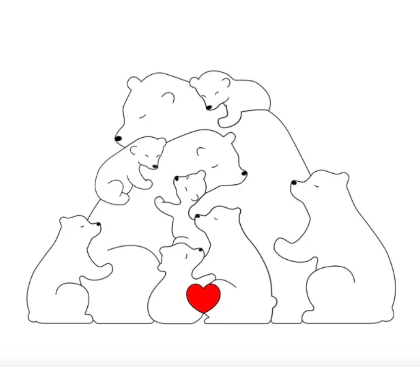 Maliben | Customizable Bear Family